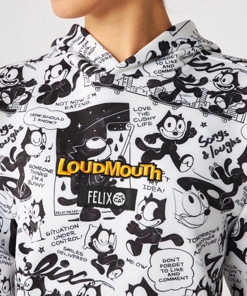 パーカー 「Loudmouth/ラウドマウス」レディースコラボシリーズ