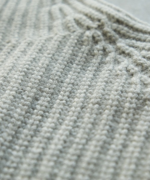 「RIVE DROITE」 長袖ニット FREE ライトグレー レディース_画像2