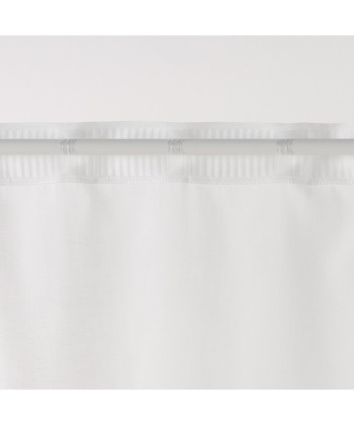 無印良品（MUJI） インテリア ポリエステルスラブボイルノンプリーツ