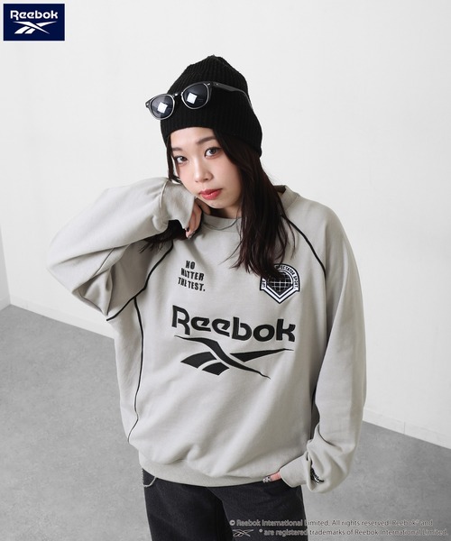 Reebok（リーボック） トレーナー スウェット ラグラン パイピング 裏