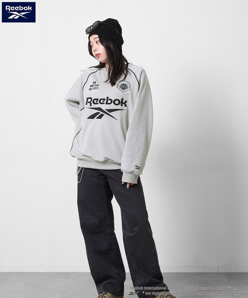Reebok（リーボック） トレーナー スウェット ラグラン パイピング 裏