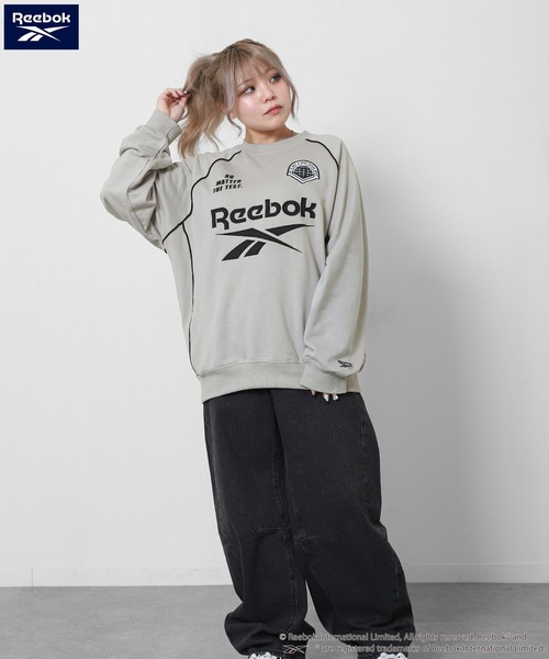 Reebok（リーボック） トレーナー スウェット ラグラン パイピング 裏