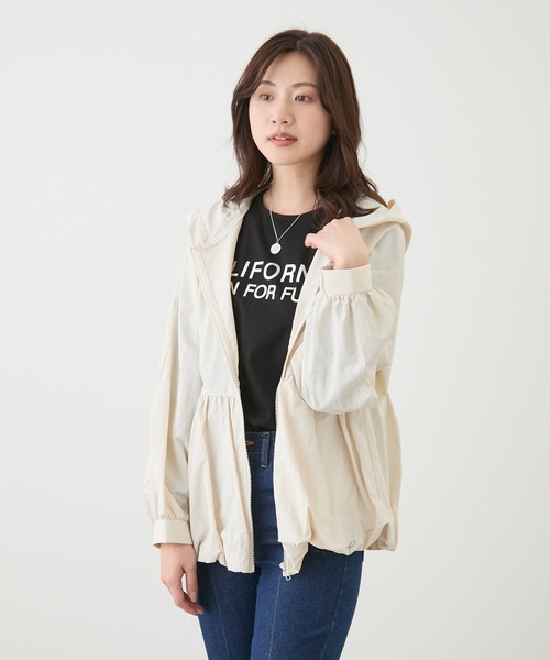 JAYRO コート アウター バルーンペプラムマンパー レディース