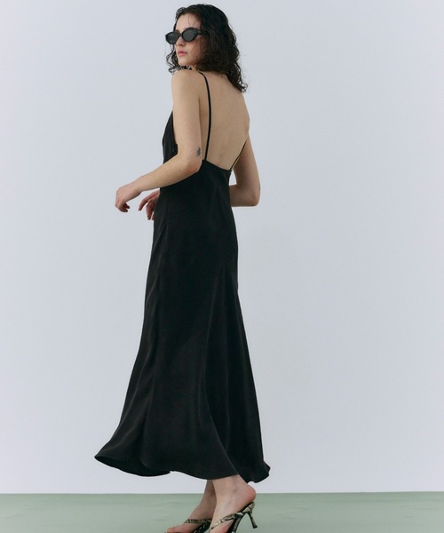 JOSE MOON ワンピース BACKLESS CAMI DRESS/バックレスキャミ
