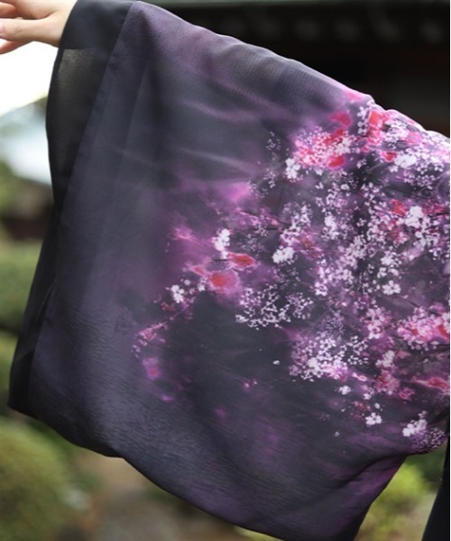 REZEN（リゼン） シャツ 枝垂桜和袖シャツ メンズ レディース