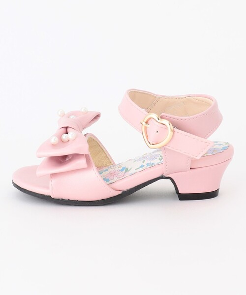 ANY（エニィ） サンダル リボン ヒールサンダル キッズ 子供 女の子