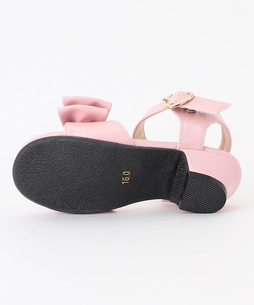 ANY サンダル リボン ヒールサンダル キッズ 子供 女の子 : ZOZOTOWN