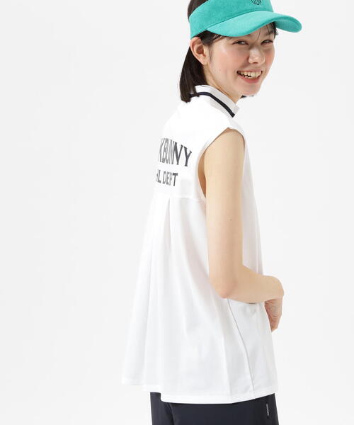 tシャツ 「Jack Bunny!!」PEトリコット フレンチスリーブ モックネックカットソー レディース