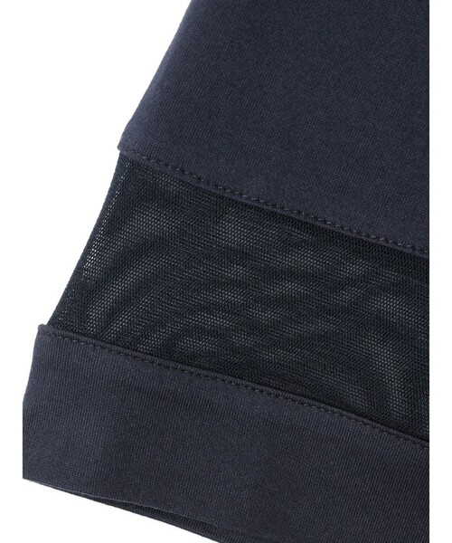 mizuiroind ワンピース mizuiro ind メッシュスリーブチュニック