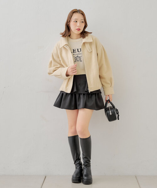 「Chico」 ブルゾン FREE ブラック系その他3 レディース_画像6