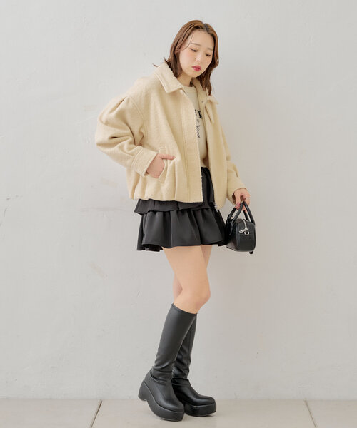 「Chico」 ブルゾン FREE ブラック系その他3 レディース_画像7