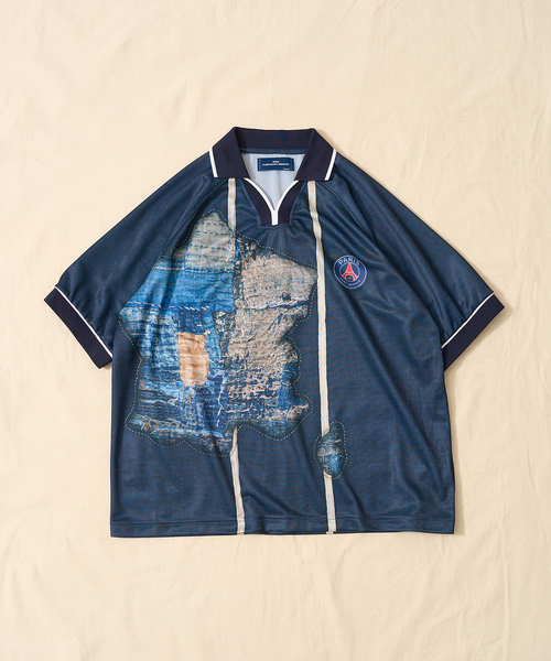 tシャツ 「Poggy × Paris Saint-Germain」DEAR PSG PRINTED GAME
