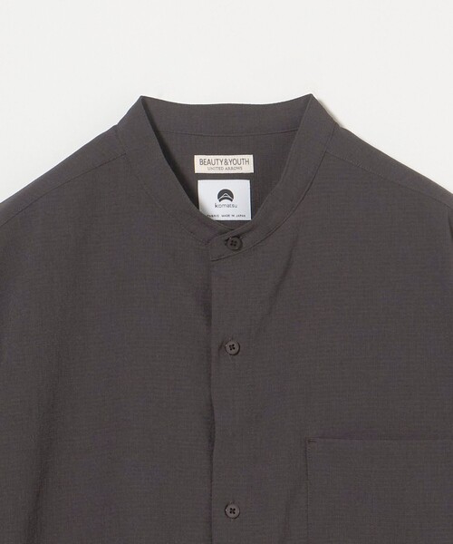 Beauty&Youth KOMATSU PACK 半袖シャツ&ショーツセット BEAUTY&YOUTH UNITED ARROWS｜KOMATSU PACK キャンプカラー