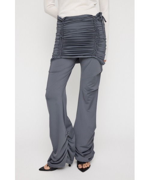 【新品未使用】ラグアジェム　WIDE FLARE CARGO パンツ　グレー WIDE FLARE CARGO パンツ（カーゴパンツ）｜LAGUA GEM（ラグアジェム