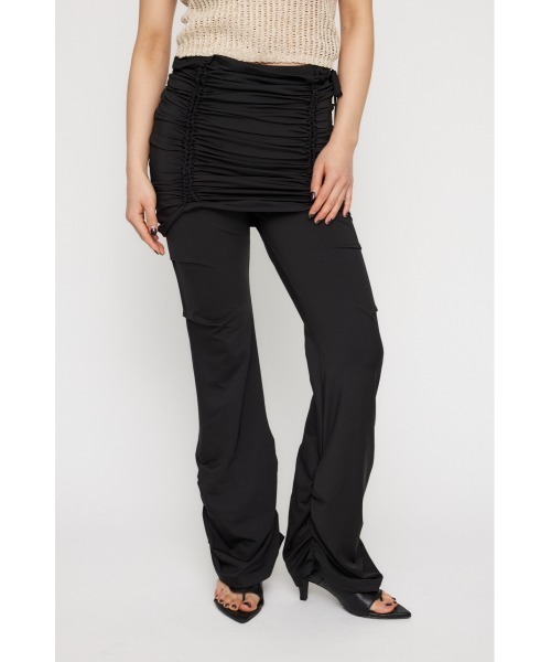 LAGUA GEM（ラグアジェム） パンツ EASY 2PIECE フレアパンツ