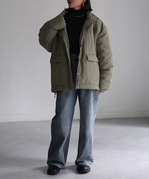 「Riberry」 ブルゾン MEDIUM ブラック レディース_画像2