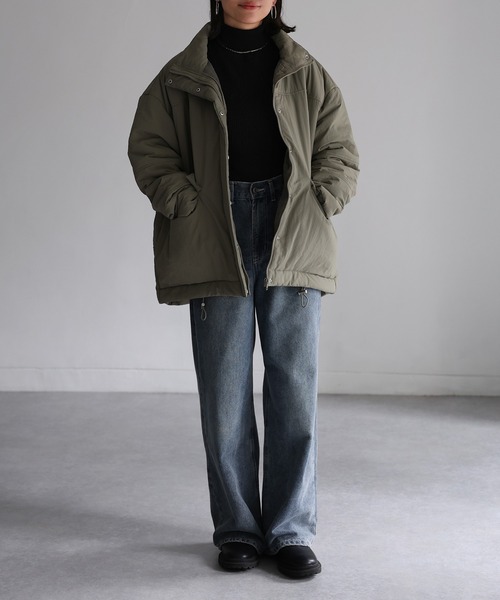 「Riberry」 ブルゾン MEDIUM ブラック レディース_画像3