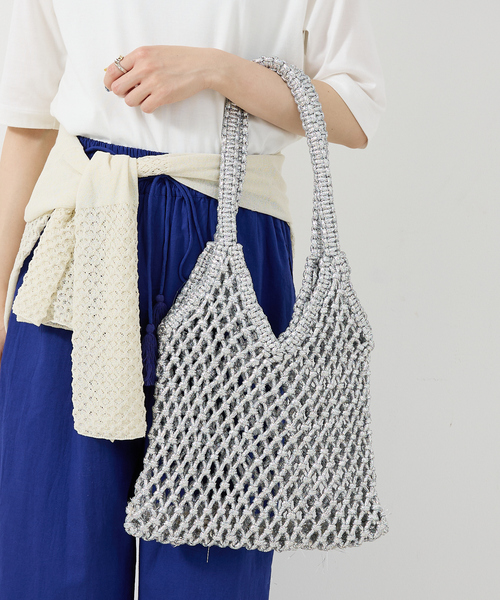 The Bagmati かごバッグ カゴバッグ 「The Bagmati」 ラメ