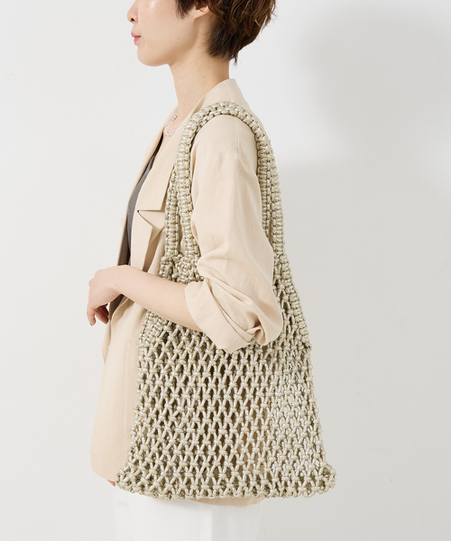 The Bagmati かごバッグ カゴバッグ 「The Bagmati」 ラメ