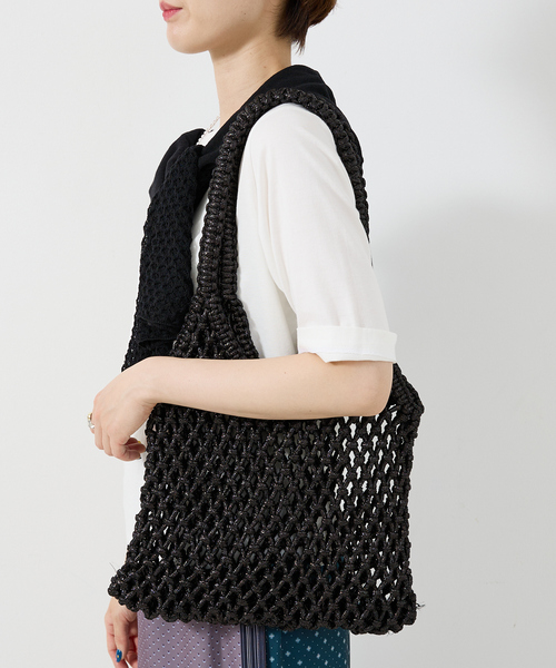 The Bagmati かごバッグ カゴバッグ 「The Bagmati」 ラメ