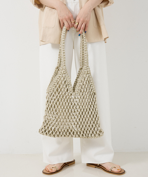The Bagmati かごバッグ カゴバッグ 「The Bagmati」 ラメ