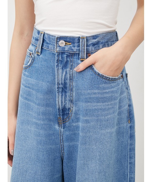 [Mila Owen] обработка Denim брюки 1 серый женский 