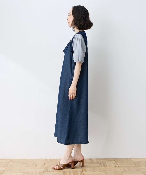【Since Then】ビーチサイド サスペンダースカート ワンピース pk-01285_11.jpg