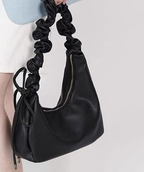 NuNuNa ショルダーバッグ バッグ 「NuNuNa」2WAYリボンギャザー