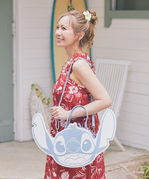 Disney（ディズニー） ハンドバッグ スティッチ/フェイスバッグ