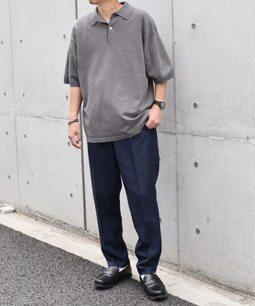 「SHIPS any」 半袖ポロシャツ X-LARGE ネイビー メンズ_画像8