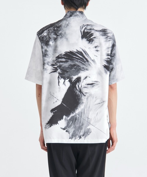 〈TAAKK/ターク〉転写プリントシャツ TAG（PORTER） シャツ 「TAAKK/ターク」別注Drawing S/S Shirt