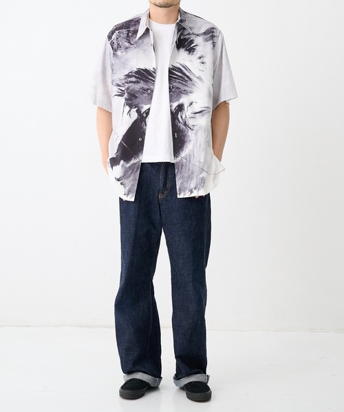 Ks様 ご依頼品 TAG（PORTER） シャツ 半袖 「TAAKK/ターク」別注Drawing S/S Shirt