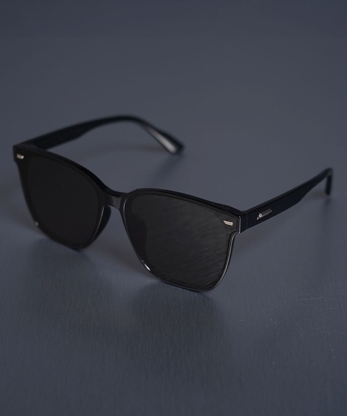 サングラス ウェリントン型 フラットレンズ 「メガネ ケース付き