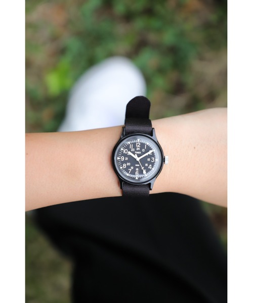 TIMEX アナログ時計 ブラック TIMEX 「TIMEX」 アナログ腕時計 FREE ブラック メンズ