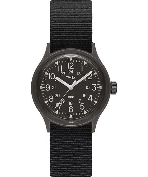 TIMEX アナログ時計 ブラック TIMEX 「TIMEX」 アナログ腕時計 FREE ブラック メンズ