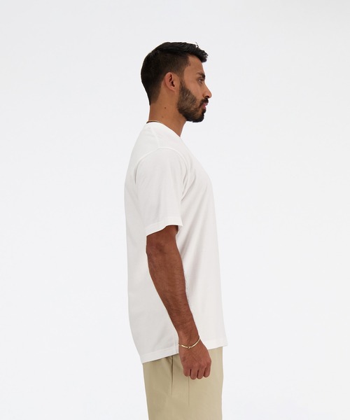 「New Balance」 半袖Tシャツ SMALL ブラック メンズ