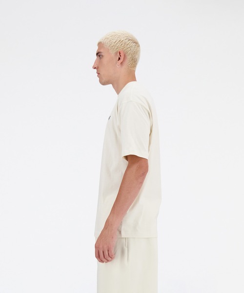 「New Balance」 半袖Tシャツ SMALL ブラック メンズ