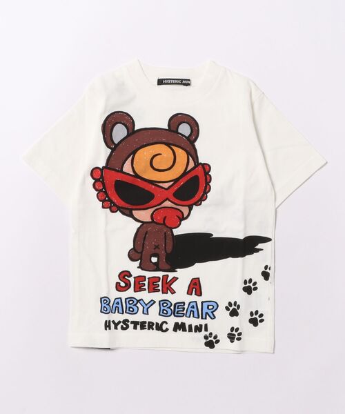 HYSTERIC MINI（ヒステリックミニ） tシャツ SEEK A BABY BEAR BY