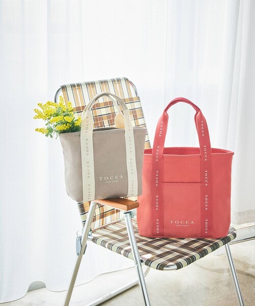 TOCCA 「TOCCA」 トートバッグ F ベージュ レディース