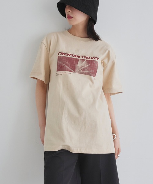 「LIAN」 半袖Tシャツ 1 グレー レディース