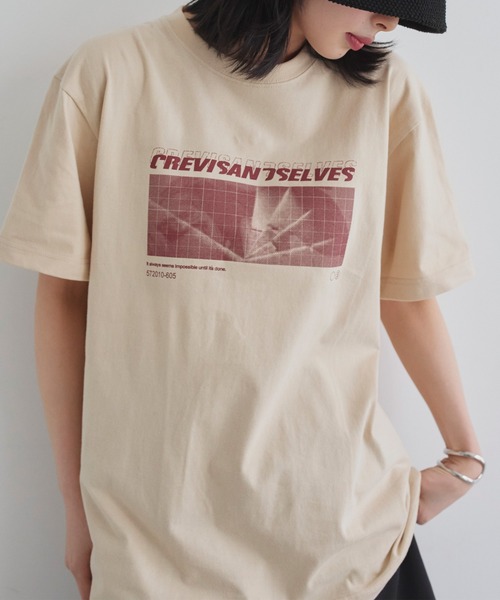 「LIAN」 半袖Tシャツ 1 グレー レディース