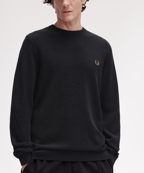 FREDPERRY セーター 未使用 FRED PERRY セーター ニット 先行予約受付中／Pique Stitch