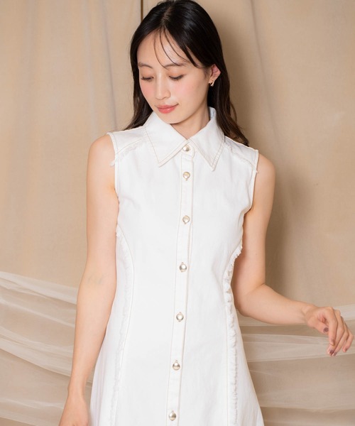 Noelaのデニムシャツワンピースです☺️ NOELA（ノエラ）の「デニムシャツサマーワンピ（ワンピース）」 - WEAR