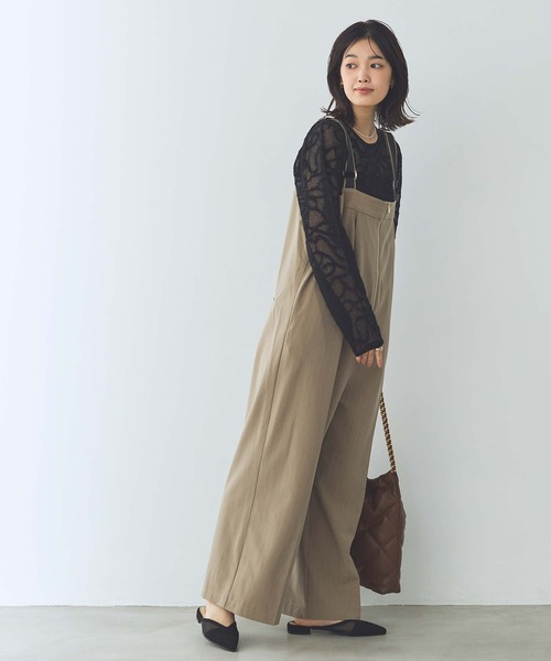Torrazzo Donna ニット セーター ジャガードレースクルーネック