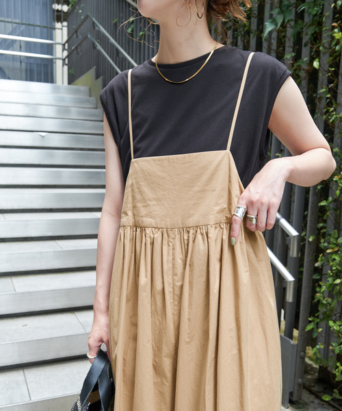 【新品】B.C STOCK Tシャツツキ　サロペット simplicite 新品】B.C STOCK Tシャツツキサロペット simplicite