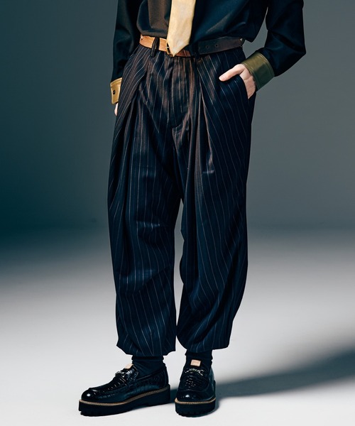 glamb（グラム） パンツ Tuck in Tuck Pants / タックインタックパンツ