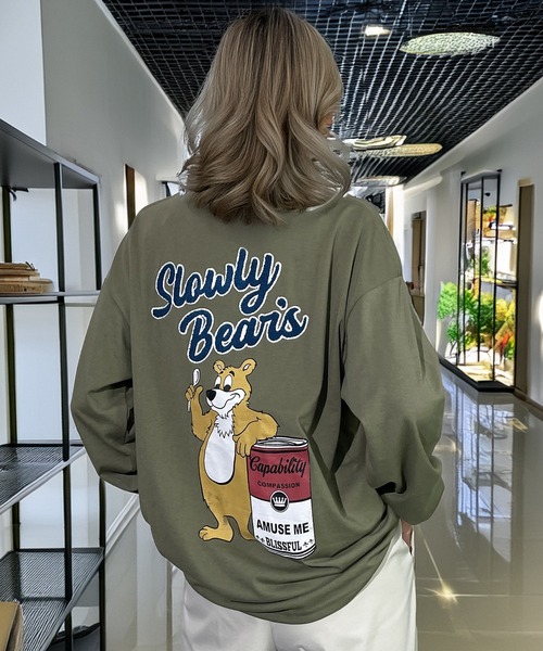 Candlestick tシャツ レトロ ポップ グラフィック ゆったり シルエット