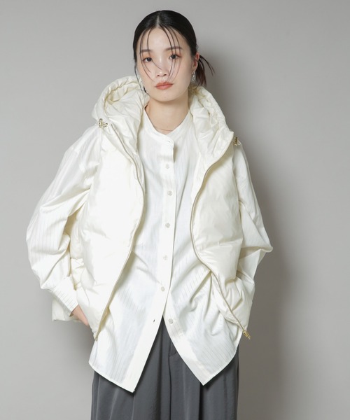 おみらぶさま　極美品　ナノユニバース リモンタ社 2way ダウンベスト 新 デザインファッション - おみらぶさま 極美品 ナノユニバース