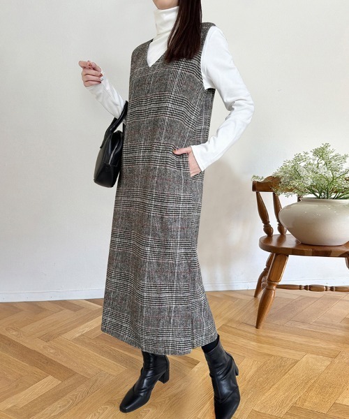 ジャンパースカート チェックジャンパースカート | ブランド登録なし | 02