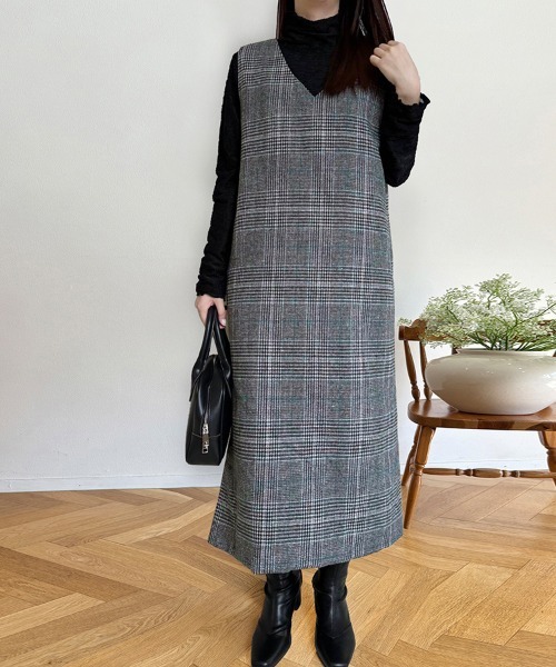 ジャンパースカート チェックジャンパースカート | ブランド登録なし | 04